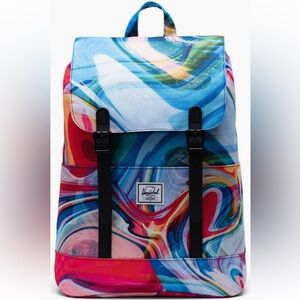 NEW Herschel Supply
Retreat 15L Small Backpack Paint Pour Multi-Holds 13” Laptop